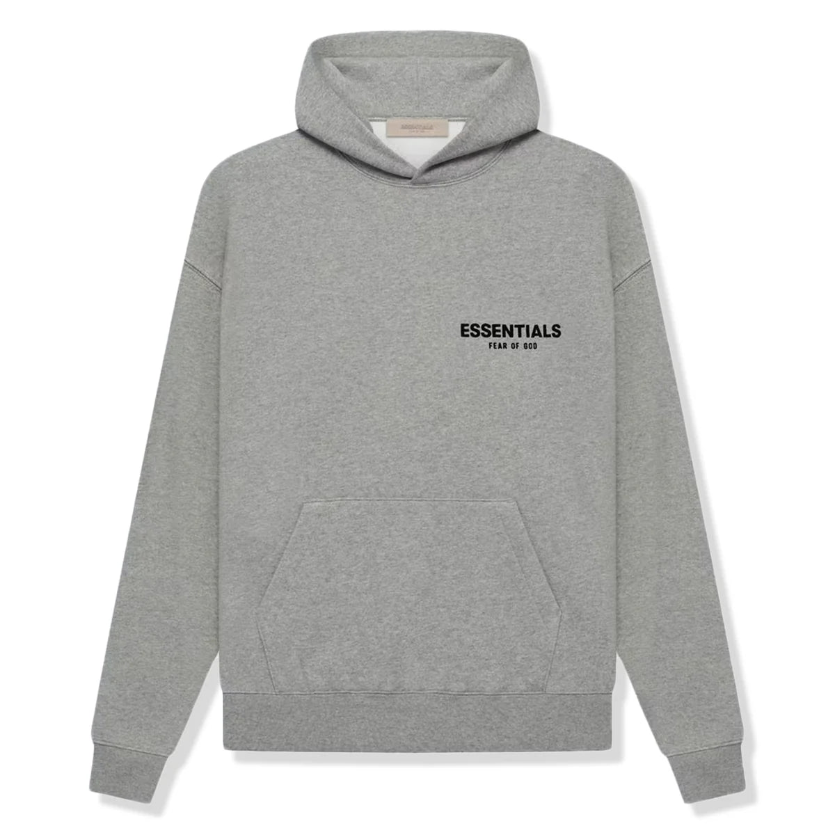 FEAR OF GOD ESSENTIALS HOODIE DARK OATMEAL (SS22)
