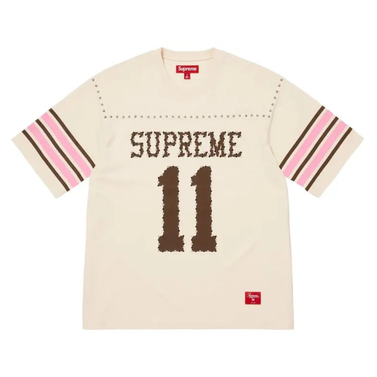 Supreme Studded Football Cream Top (SS26)