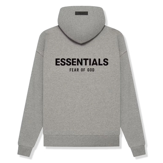 FEAR OF GOD ESSENTIALS HOODIE DARK OATMEAL (SS22)