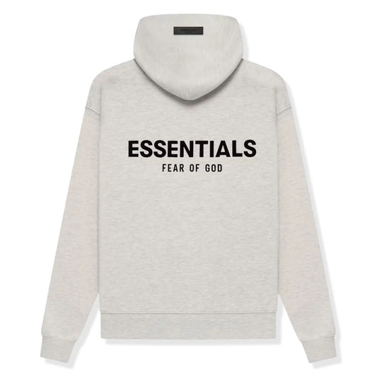 FEAR OF GOD ESSENTIALS HOODIE LIGHT OATMEAL (SS22)