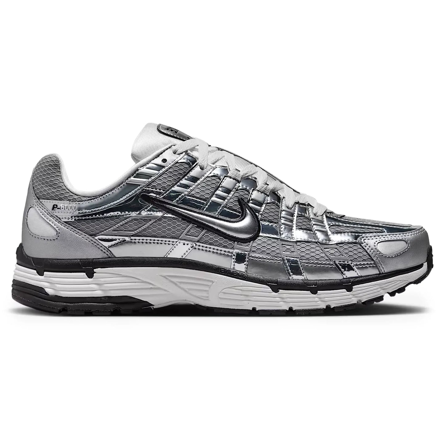 NIKE P-6000 METALLIC SILVER