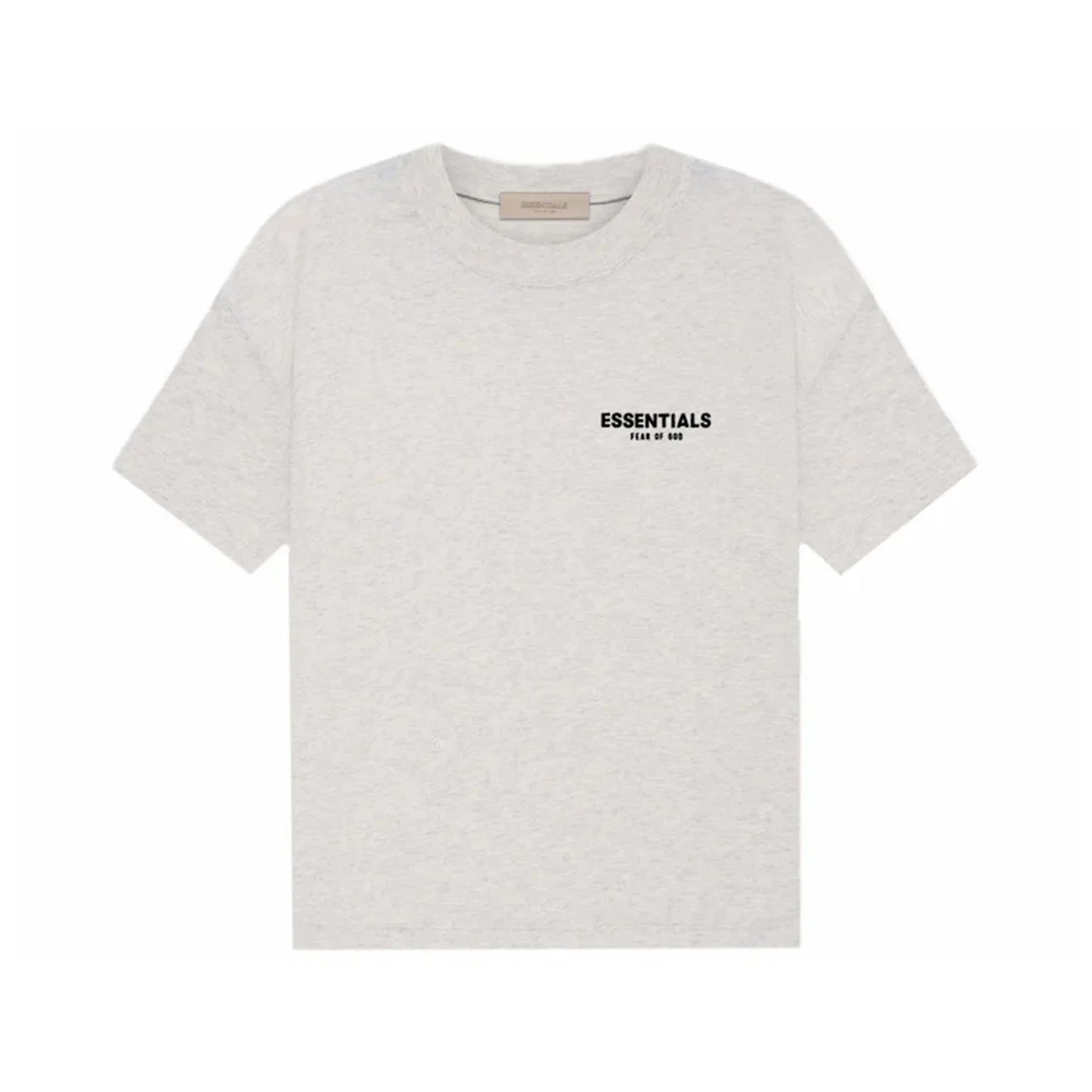 Essentials Light Oatmeal Tee -SS22