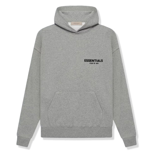 FEAR OF GOD ESSENTIALS HOODIE DARK OATMEAL (SS22)