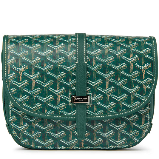 GOYARD BELVEDERE PM MESSENGER BAG GREEN