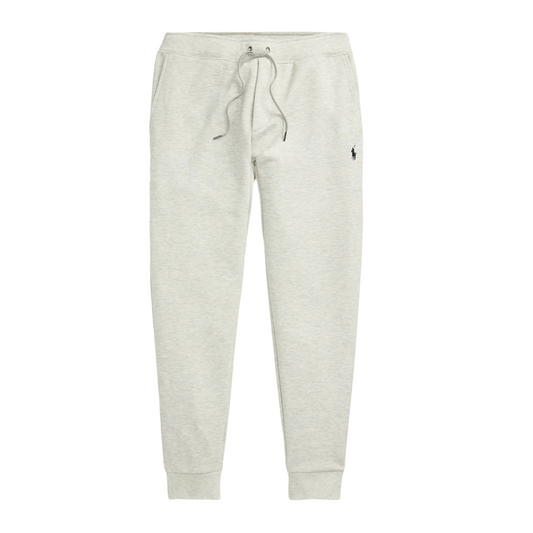 RALPH LAUREN DOUBLE KNIT JOGGERS HEATHER GREY