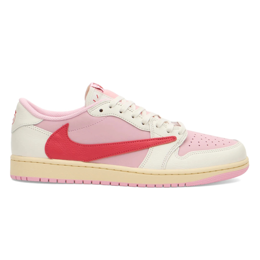 Jordan 1 Retro Low OG SP Travis Scott Sail Tropical Pink