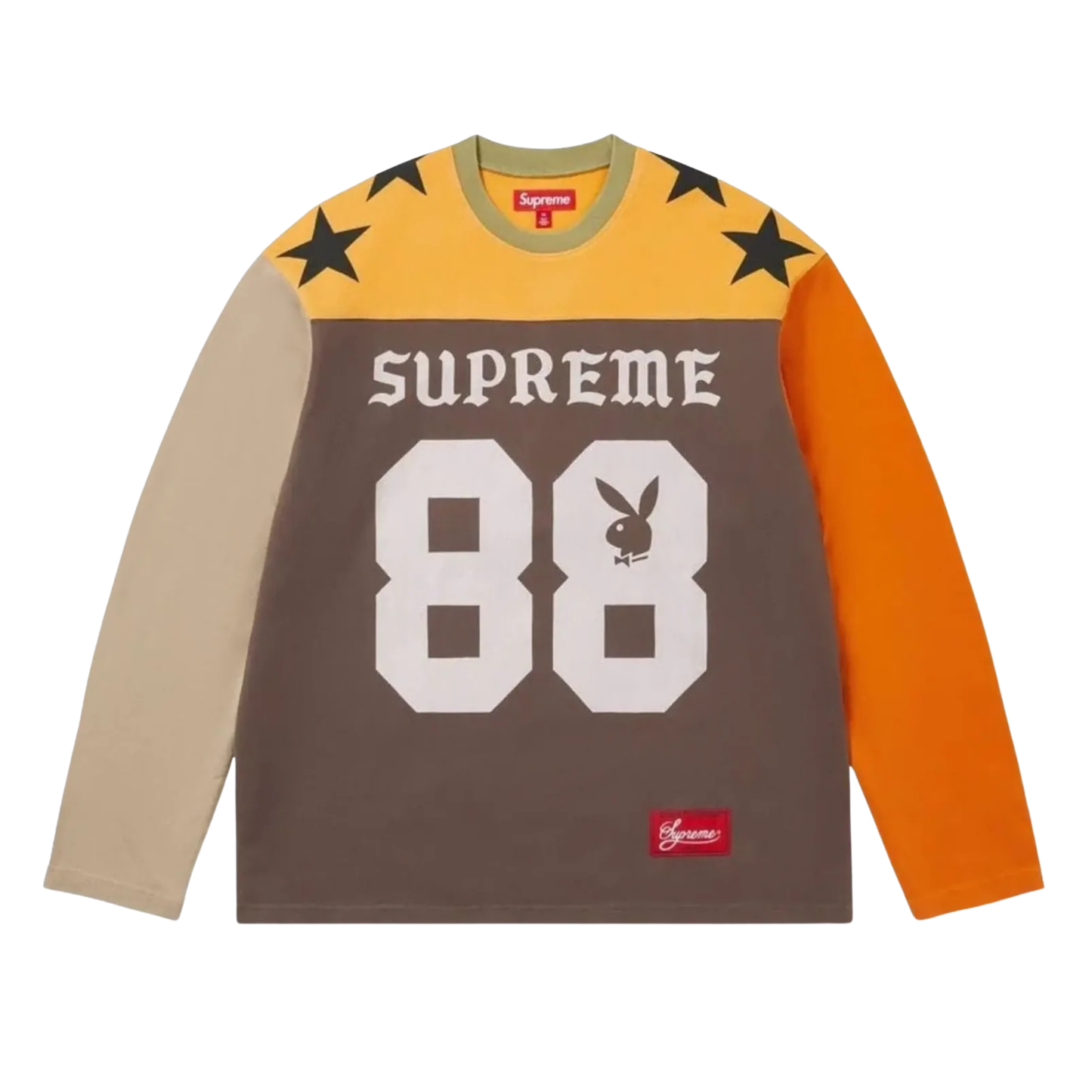 Supreme x Playboy L/S Multicolour Football Top (SS26)