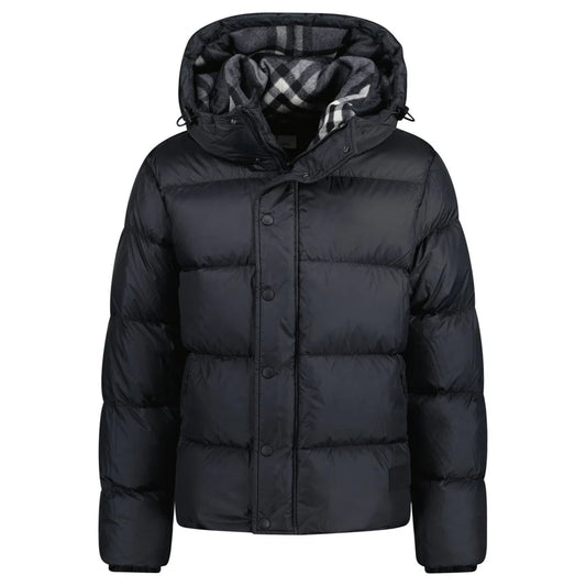 BURBERRY HALSBY PUFFER DOWN JACKET BLACK