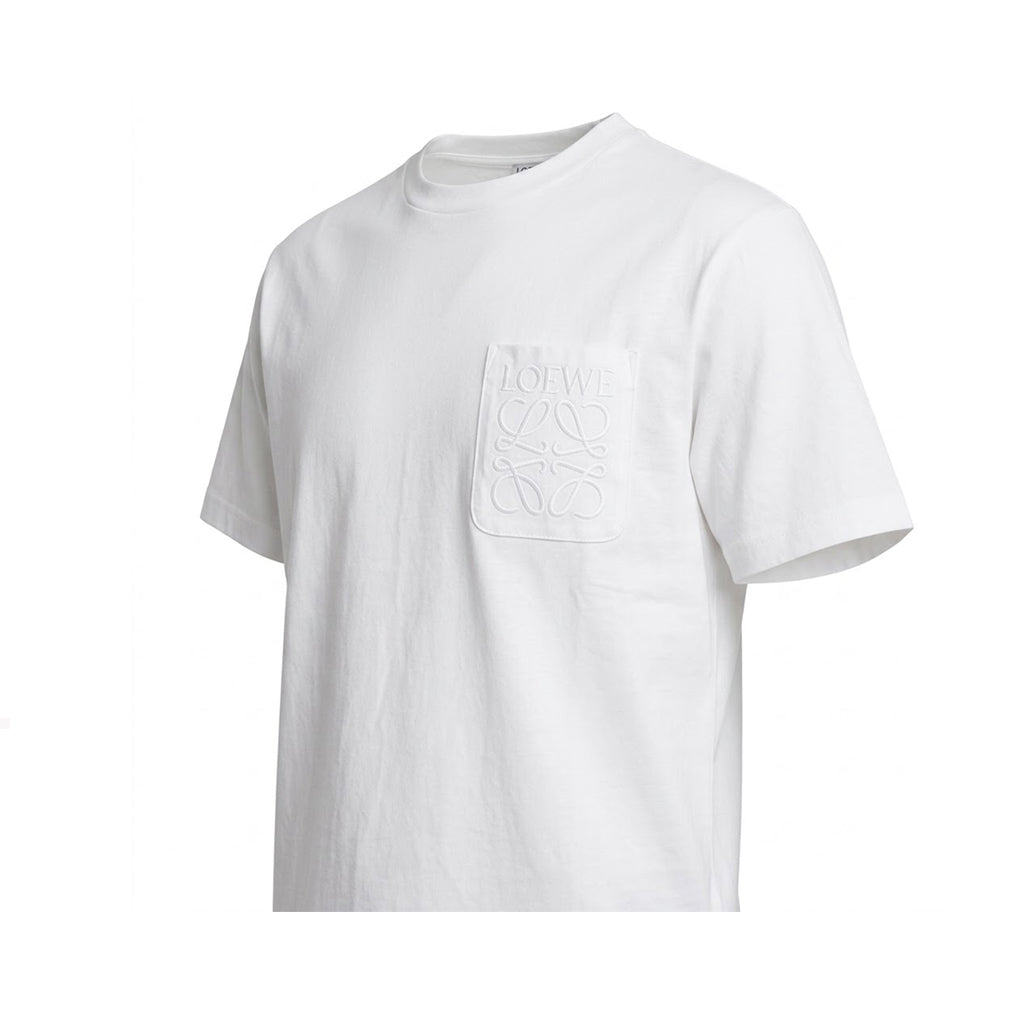 LOEWE Relaxed Fit Pocket T-Shirt White – STR8S0URCE