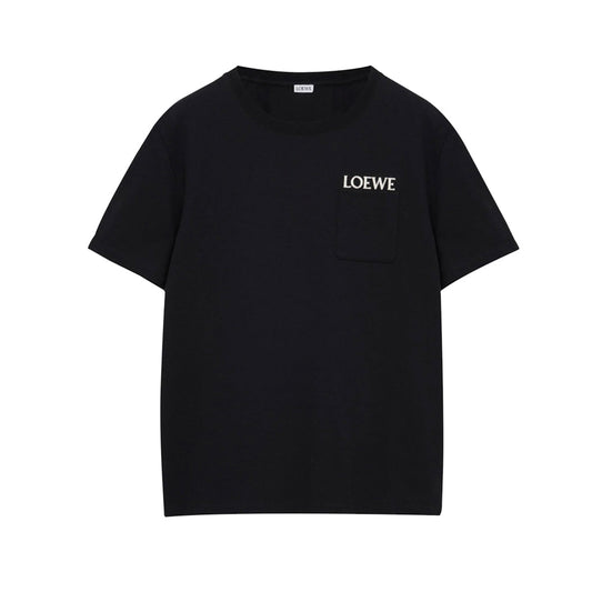 LOEWE Relaxed fit T-shirt in cotton- Black
